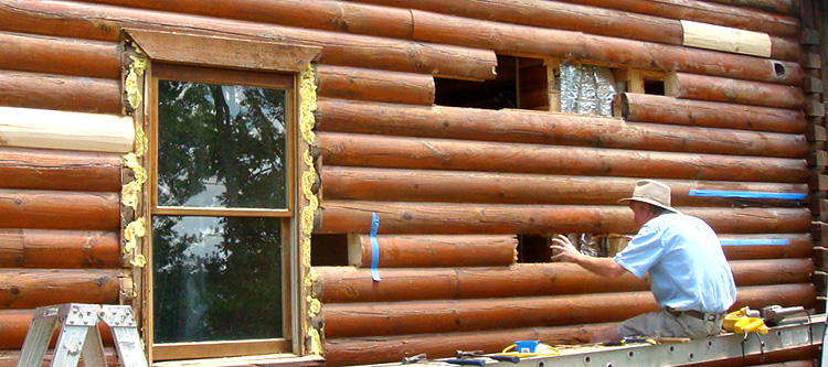 Log Home Repair Polk County, Georgia